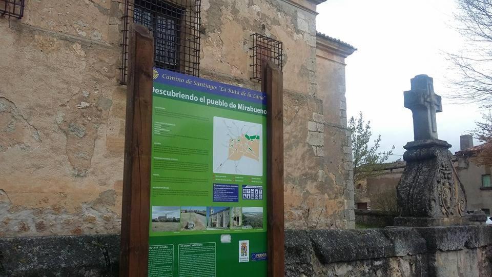 Casa Rural Las Abubillas Mirabueno エクステリア 写真
