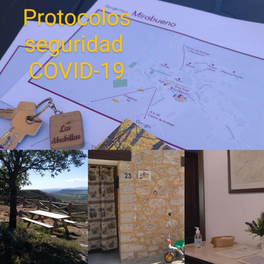 Casa Rural Las Abubillas Mirabueno エクステリア 写真